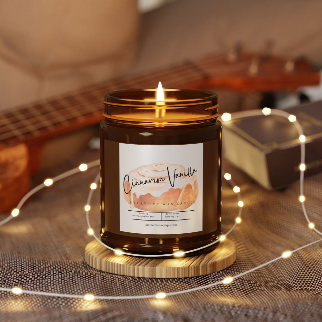 Cinnamon Vanilla Soy Candle