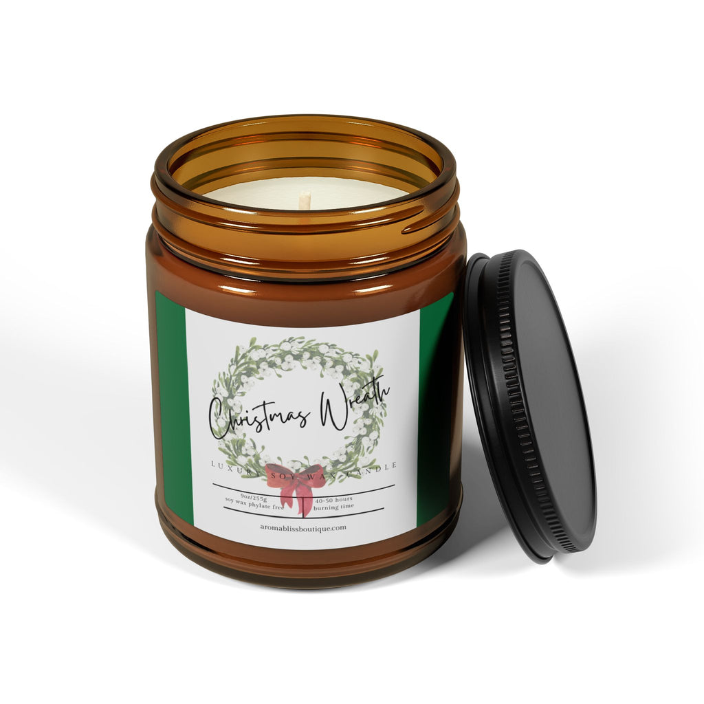 Christmas Wreath Soy Candle