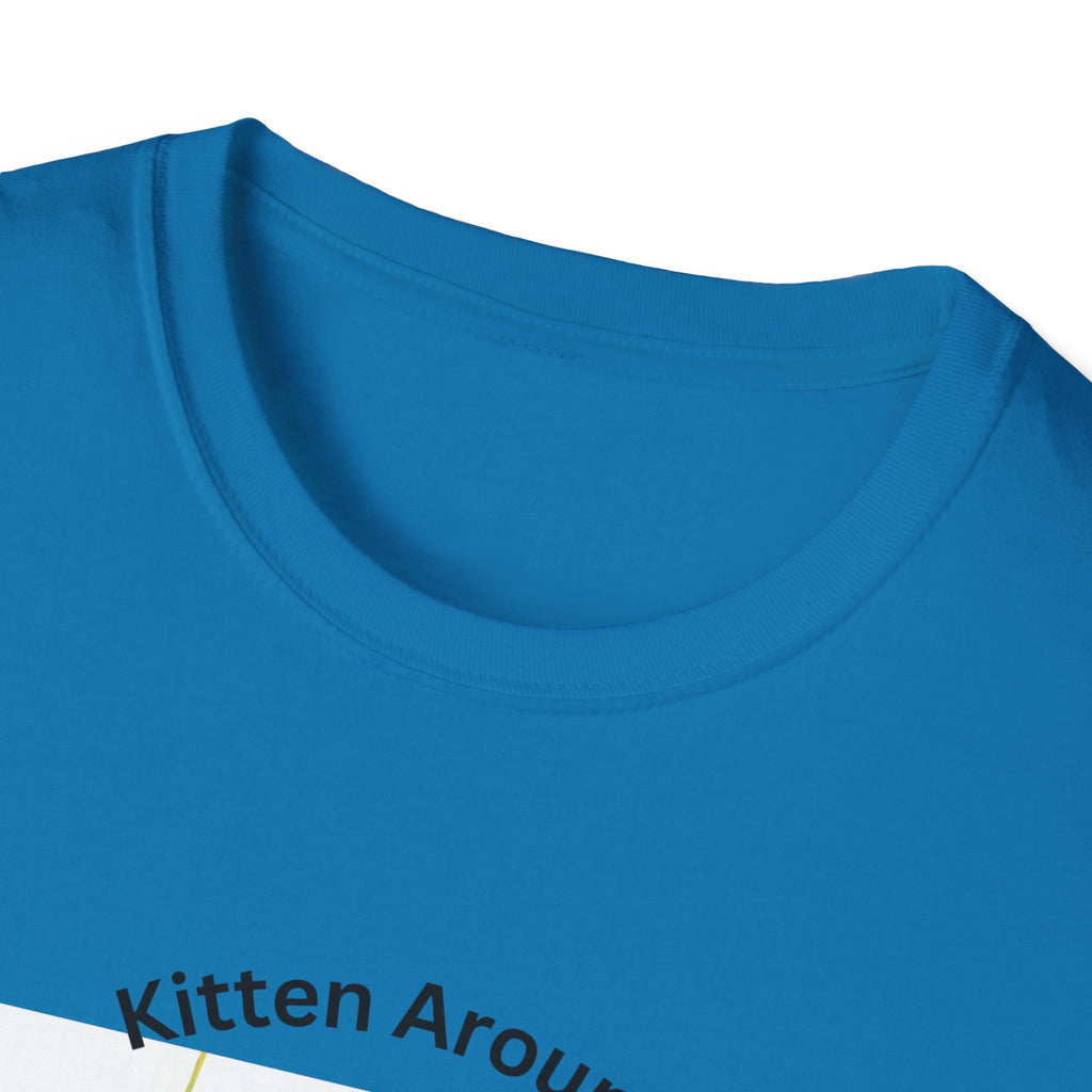 Cat Lover's Softstyle T-Shirt - 'Kitten Around"