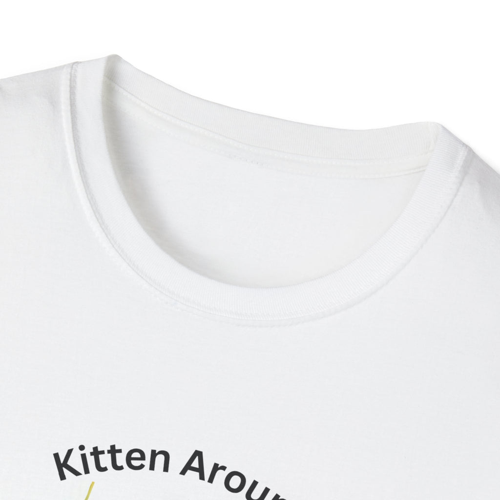 Cat Lover's Softstyle T-Shirt - 'Kitten Around"