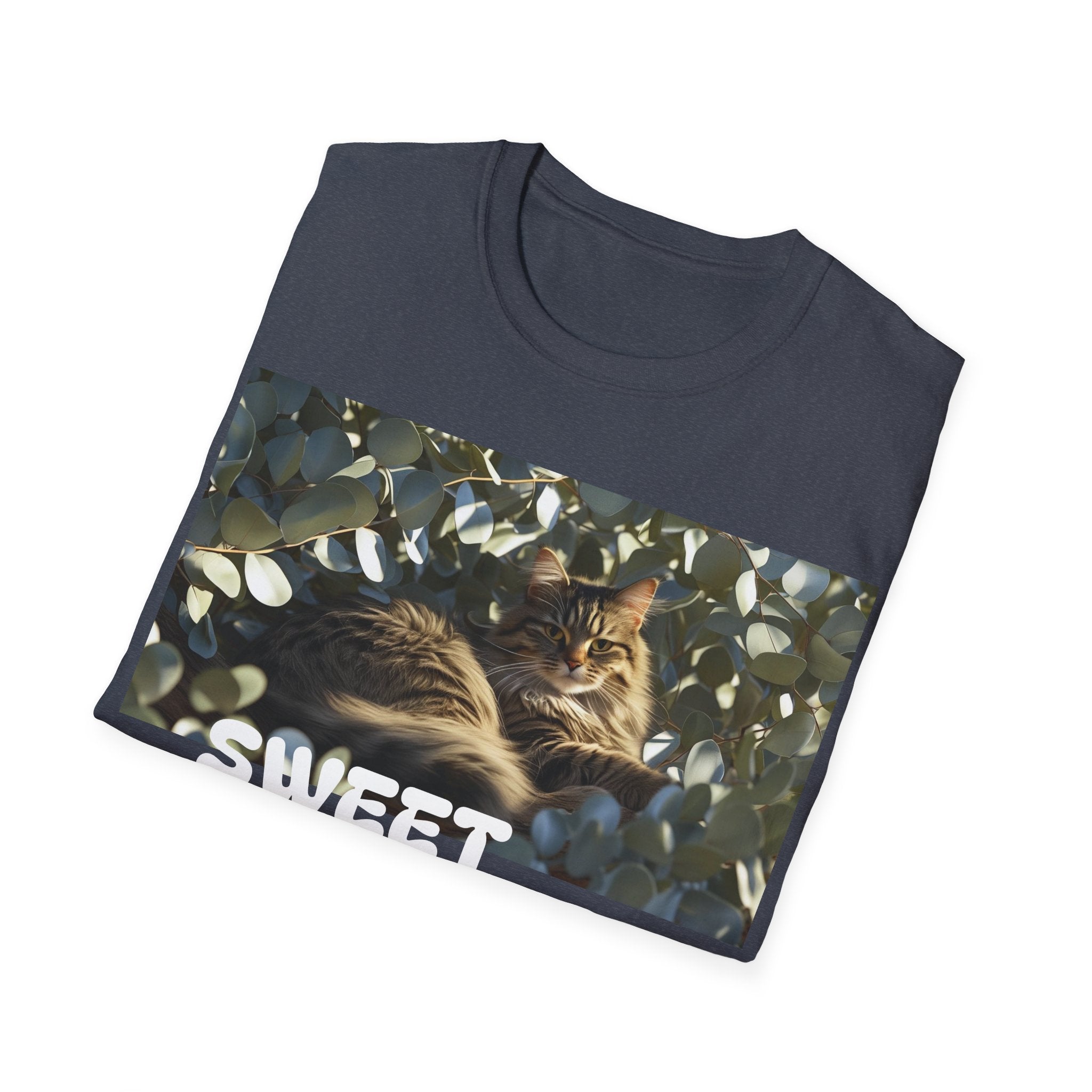 Cozy Cat Lover T-Shirt, Cat Mom, Animal Lover Apparel