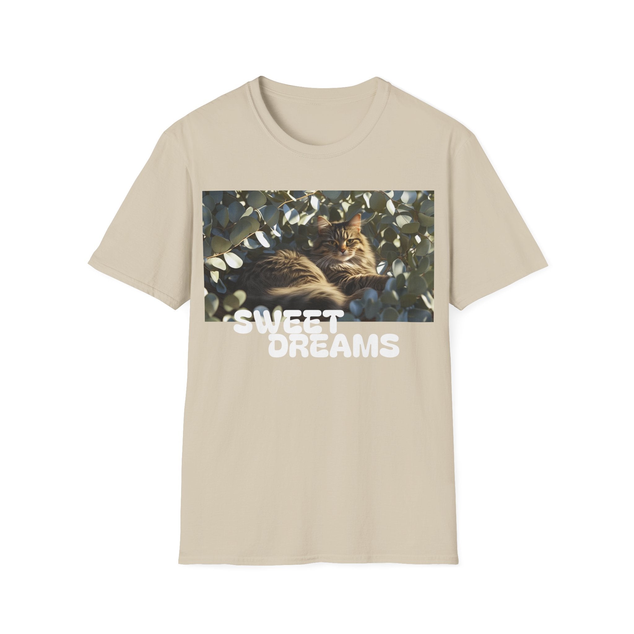 Cozy Cat Lover T-Shirt, Cat Mom, Animal Lover Apparel