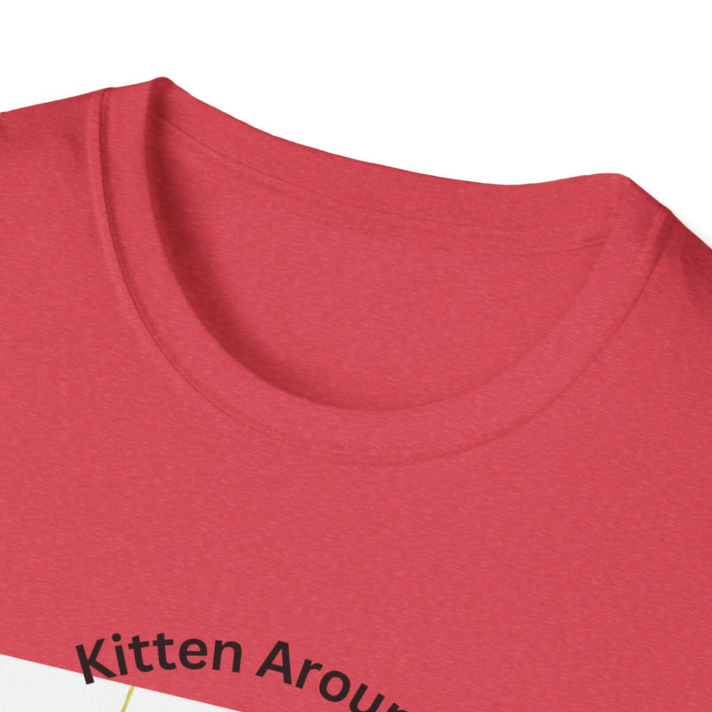 Cat Lover's Softstyle T-Shirt - 'Kitten Around"