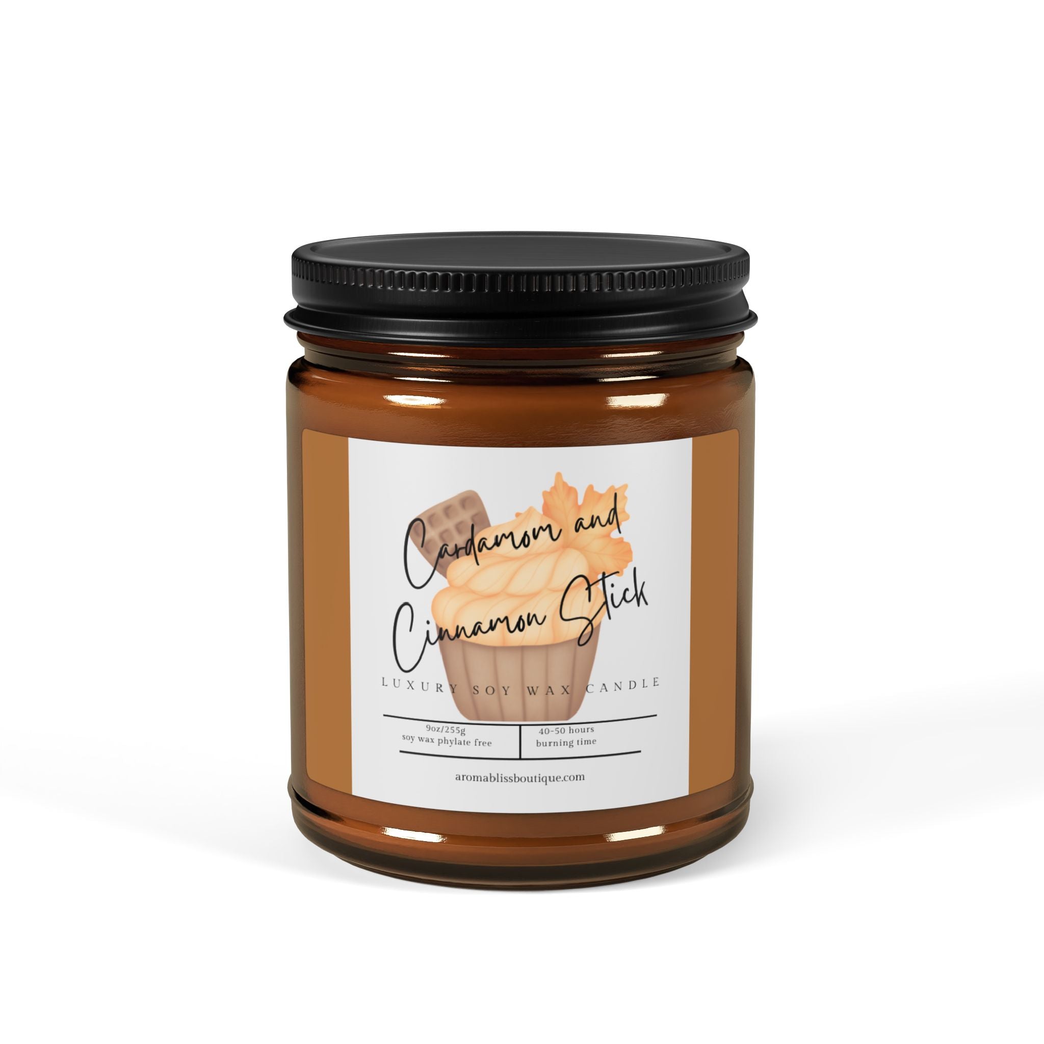 Cardamom and Cinnamon Stick Soy Candle