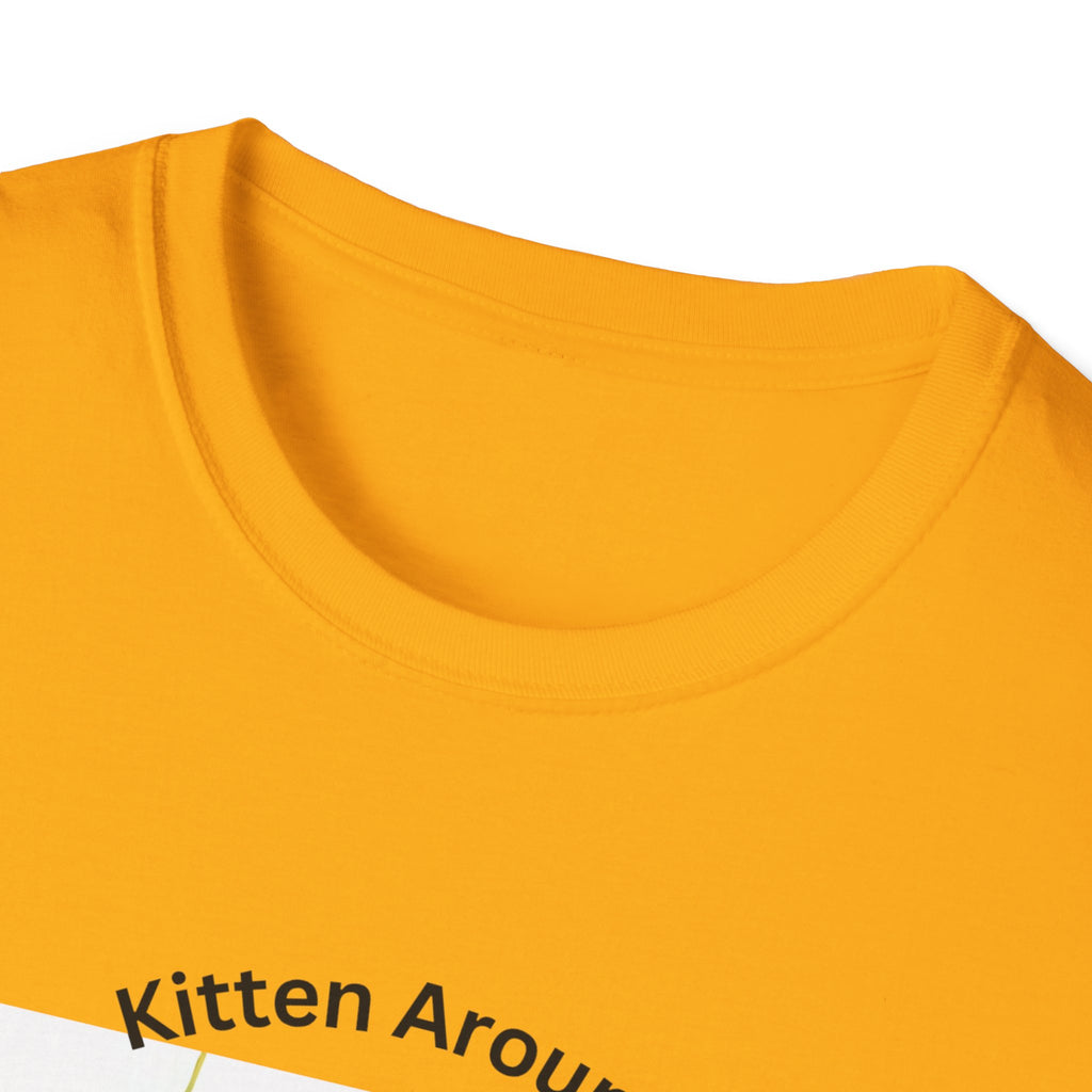 Cat Lover's Softstyle T-Shirt - 'Kitten Around"
