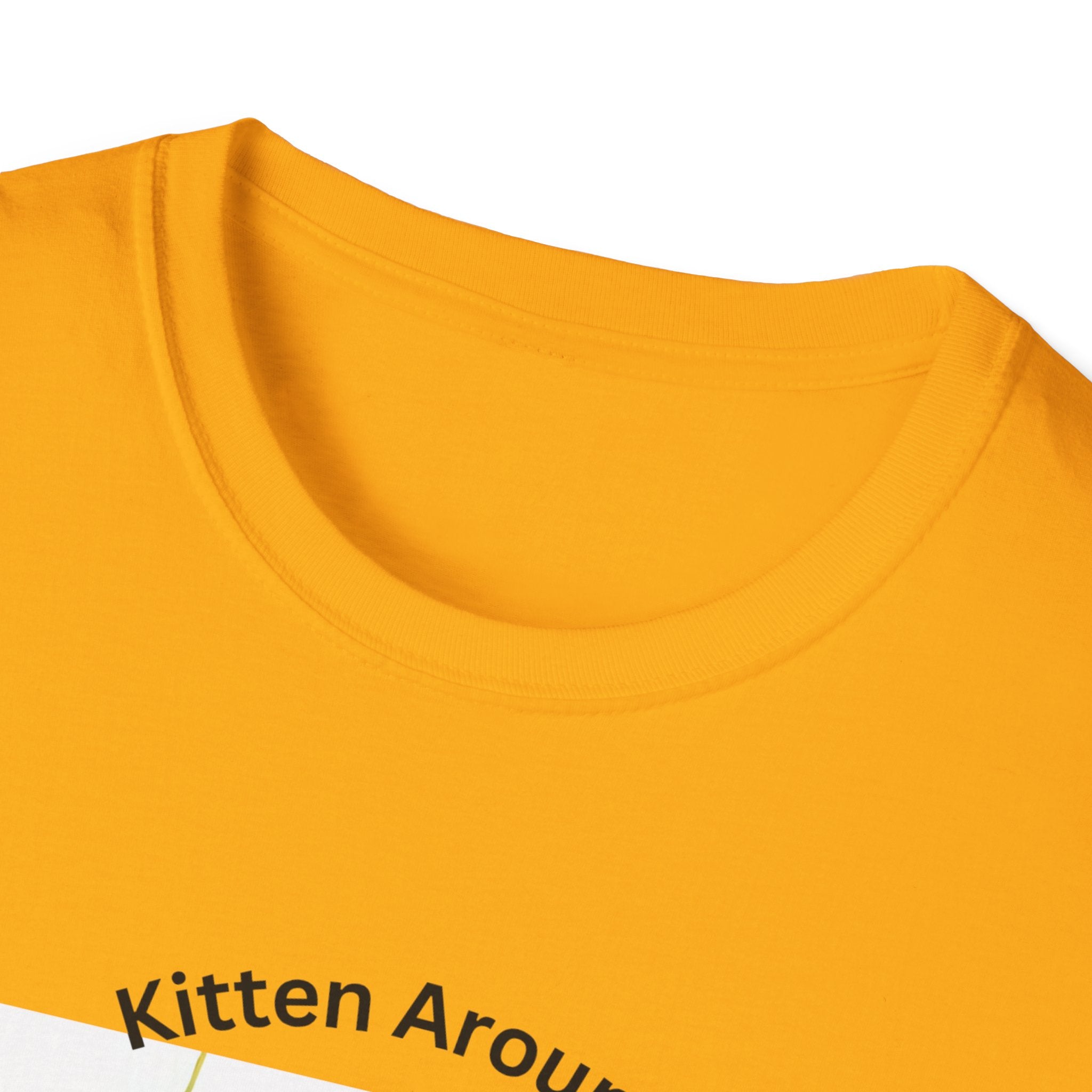 Cat Lover's Softstyle T-Shirt - 'Kitten Around"