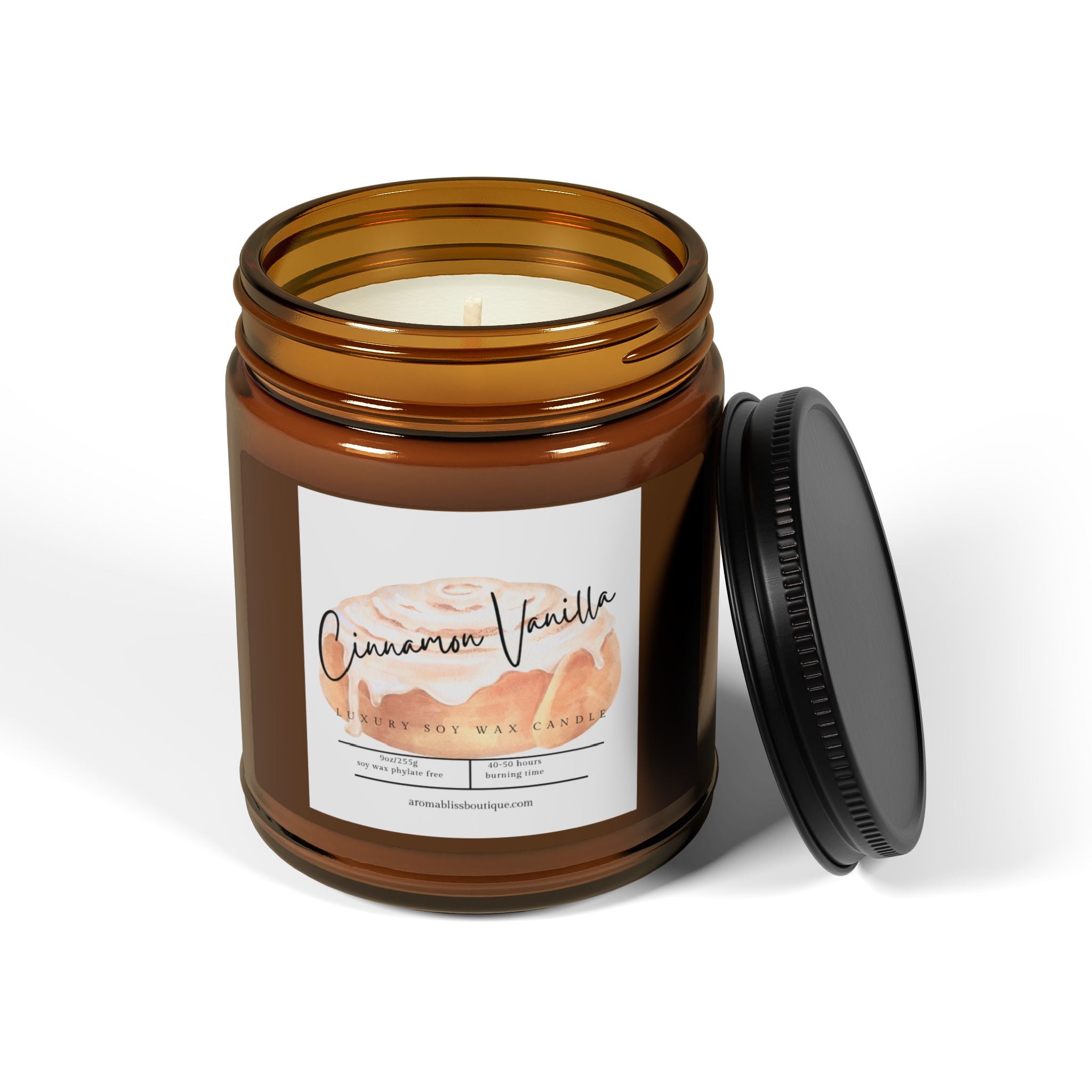 Cinnamon Vanilla Soy Candle