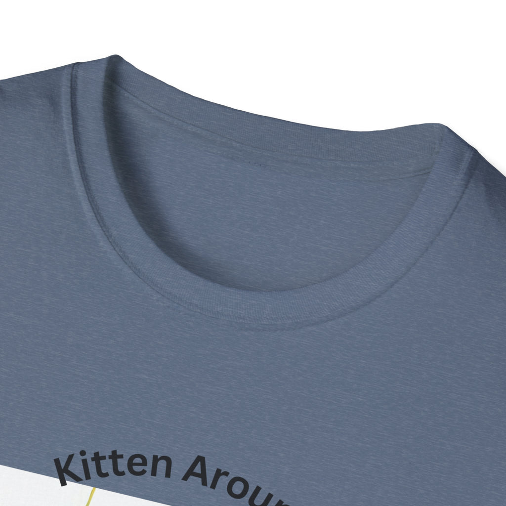 Cat Lover's Softstyle T-Shirt - 'Kitten Around"