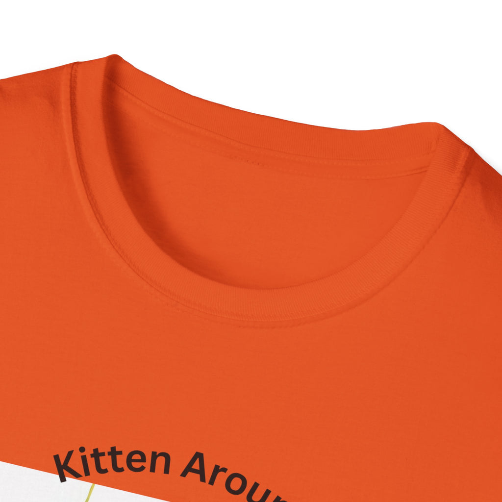 Cat Lover's Softstyle T-Shirt - 'Kitten Around"