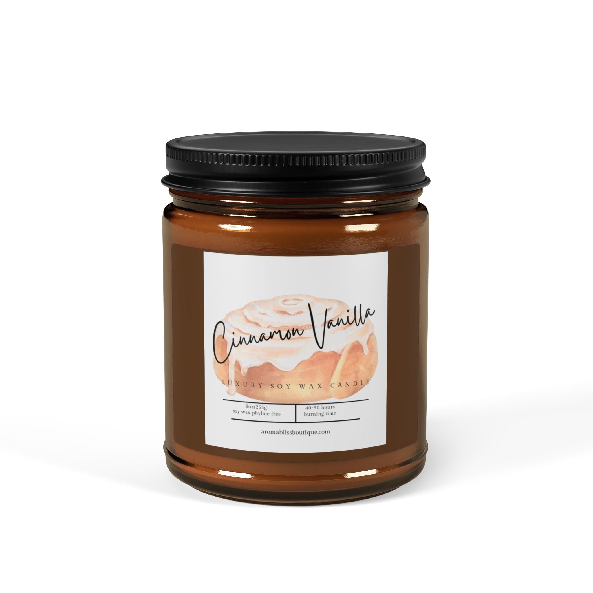 Cinnamon Vanilla Soy Candle