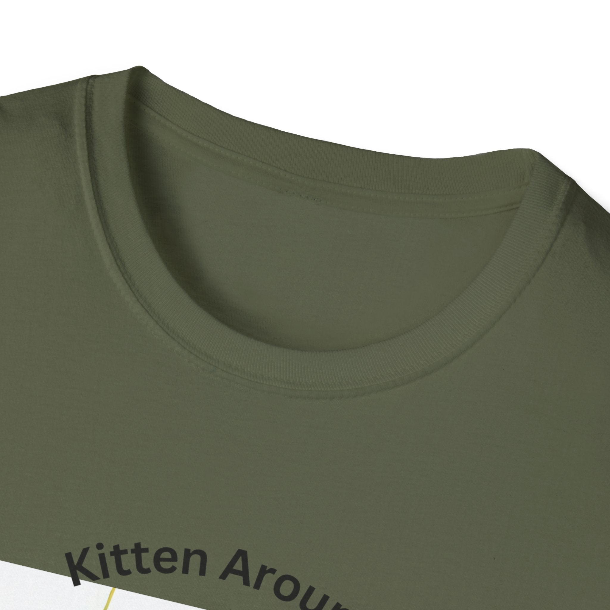 Cat Lover's Softstyle T-Shirt - 'Kitten Around"