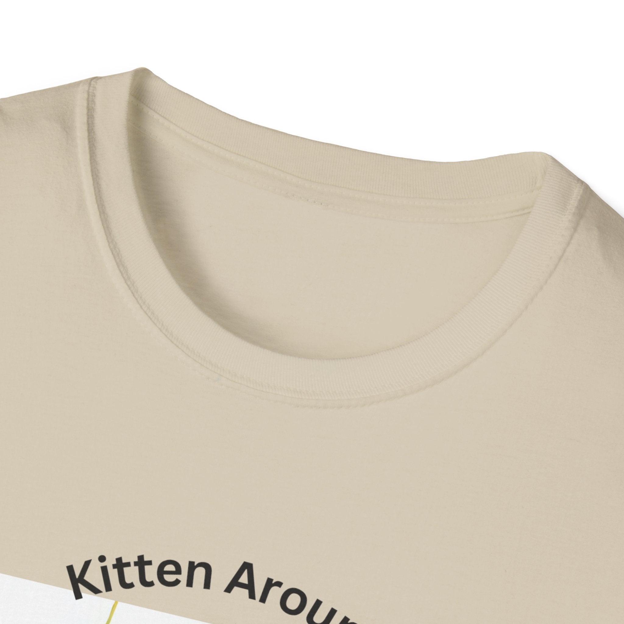Cat Lover's Softstyle T-Shirt - 'Kitten Around"