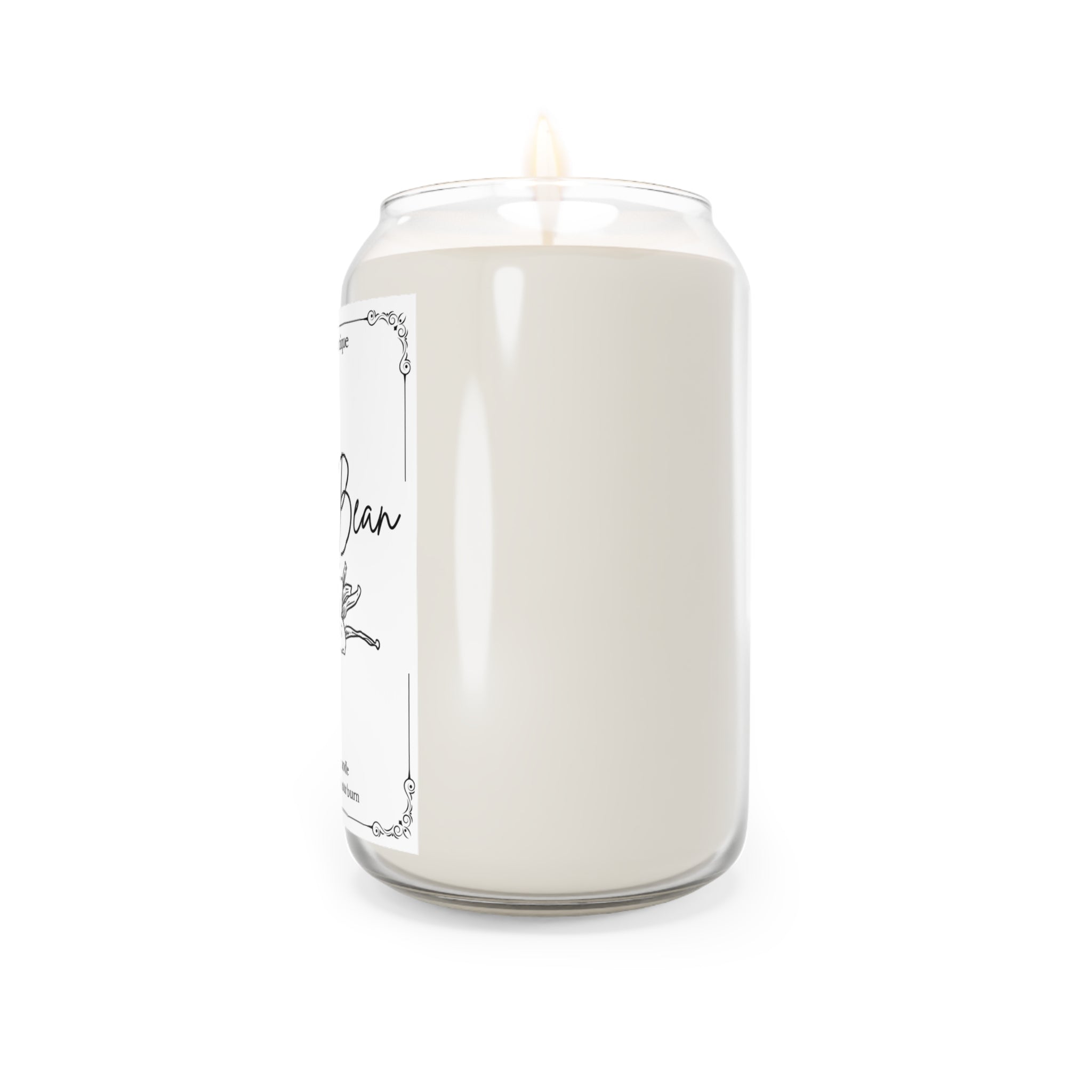 Vanilla Bean Soy Wax Candle, Eco-Friendly Candle