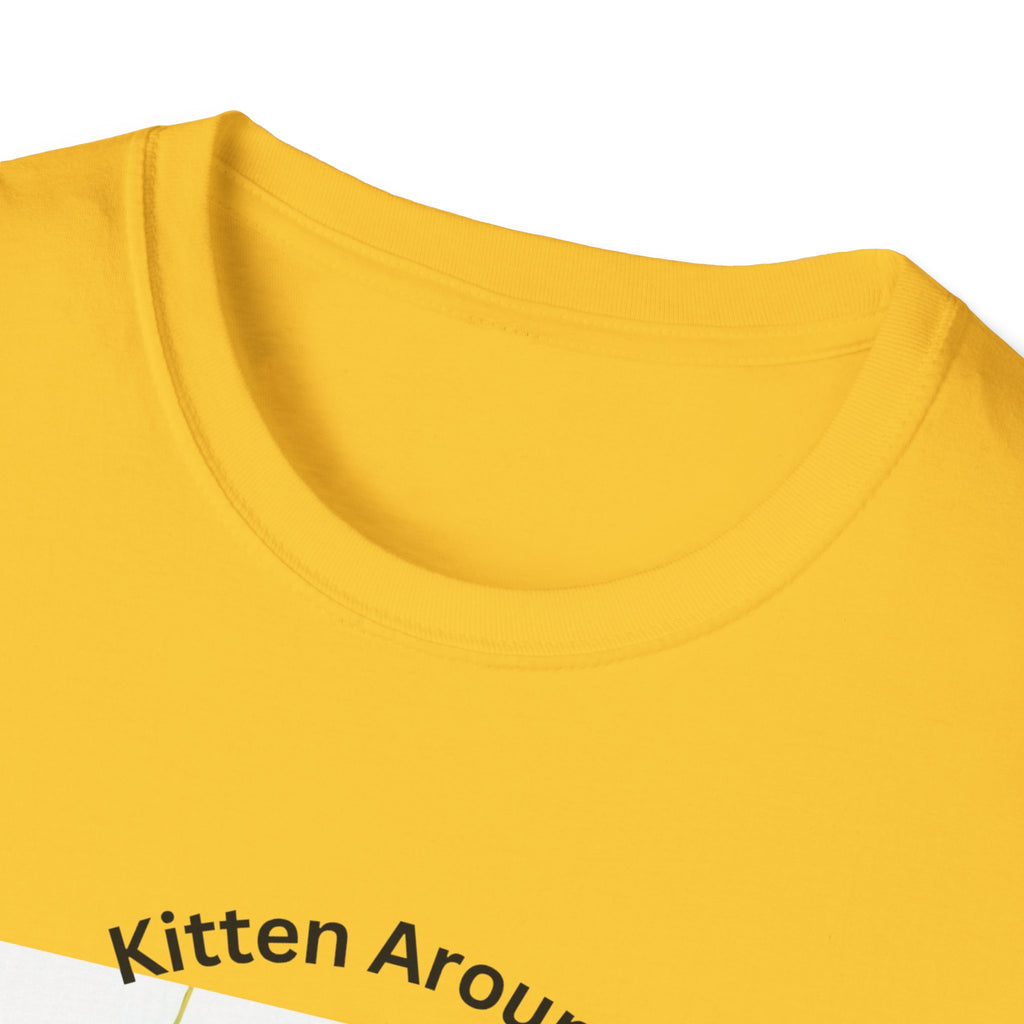 Cat Lover's Softstyle T-Shirt - 'Kitten Around"