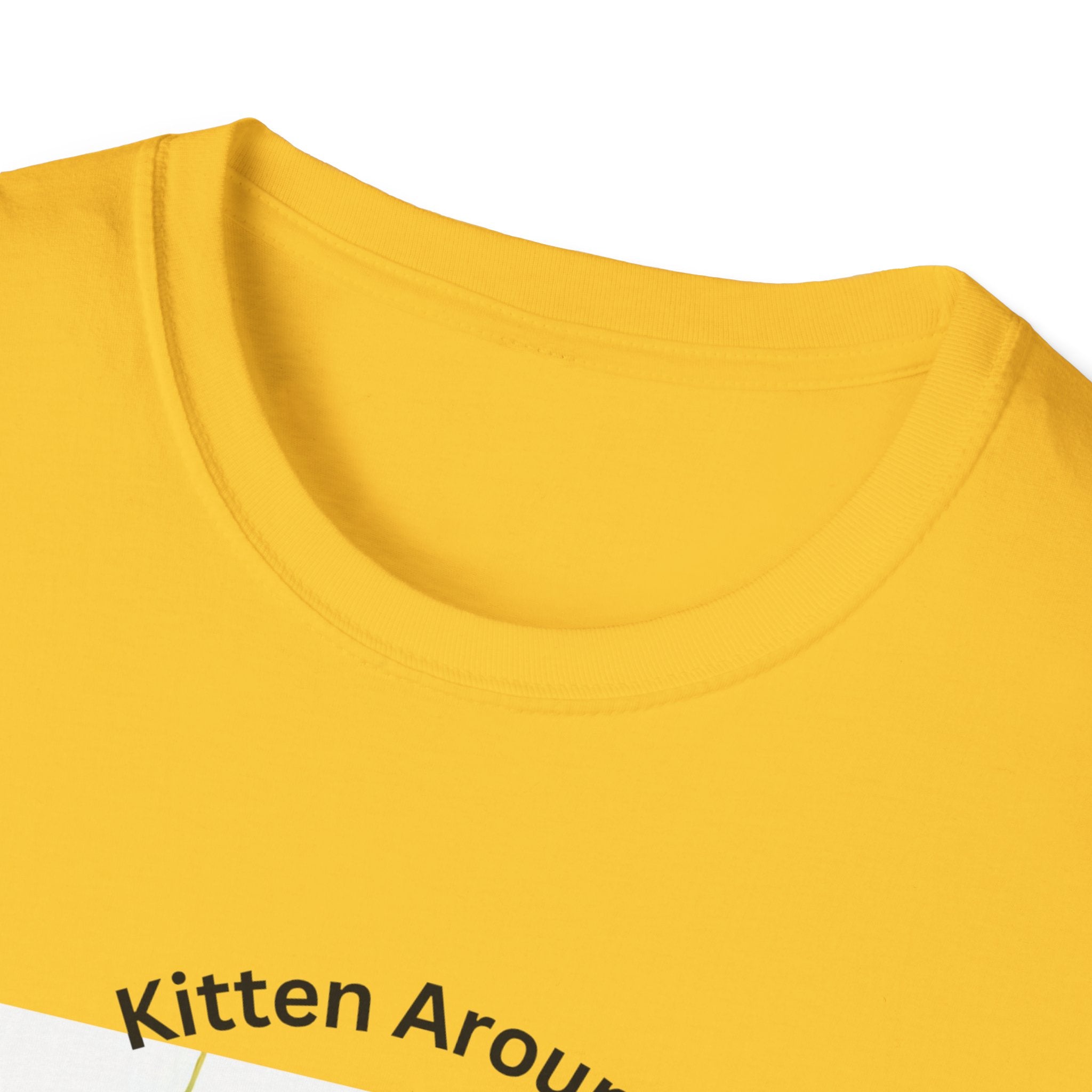 Cat Lover's Softstyle T-Shirt - 'Kitten Around"