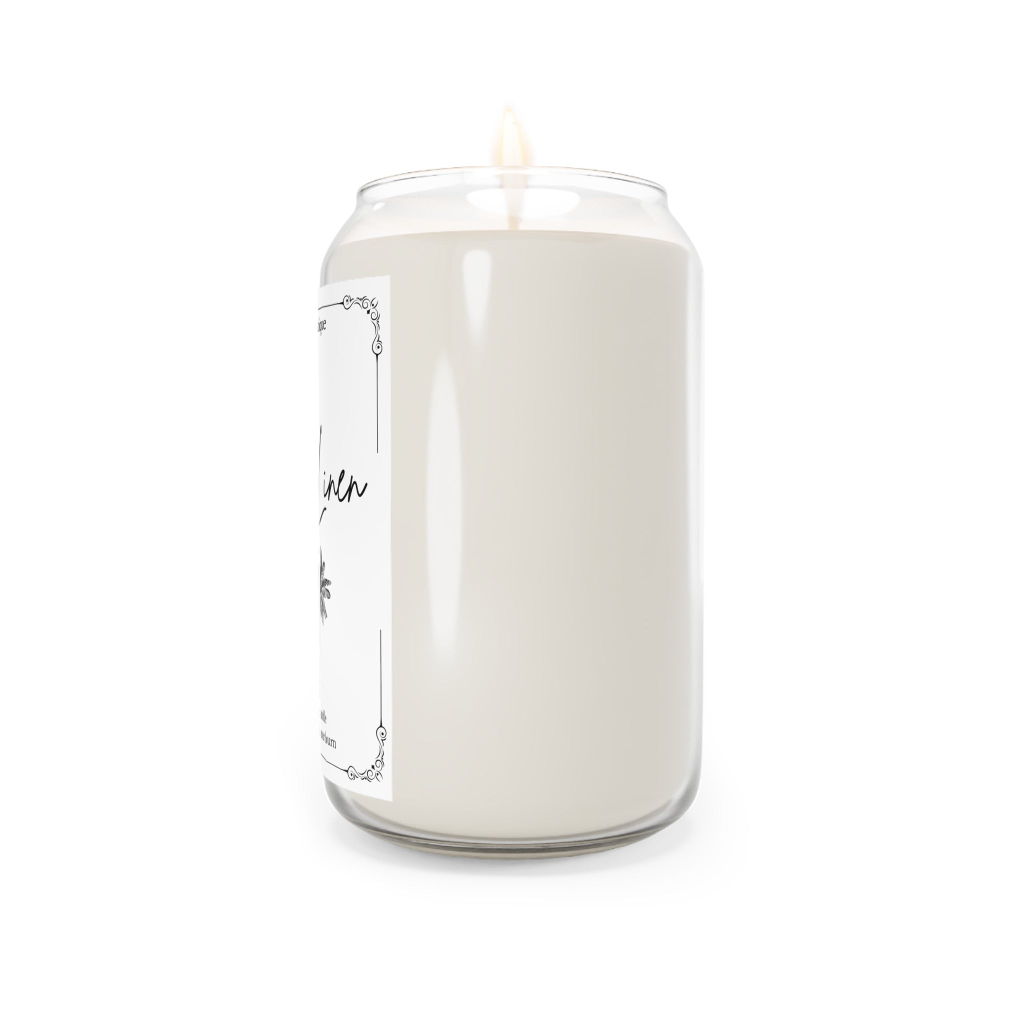 Beach Linen Scented Soy Candle | Relaxing Home Decor, Gift for Her, Spa Vibes, Aromatherapy, Birthday Gift