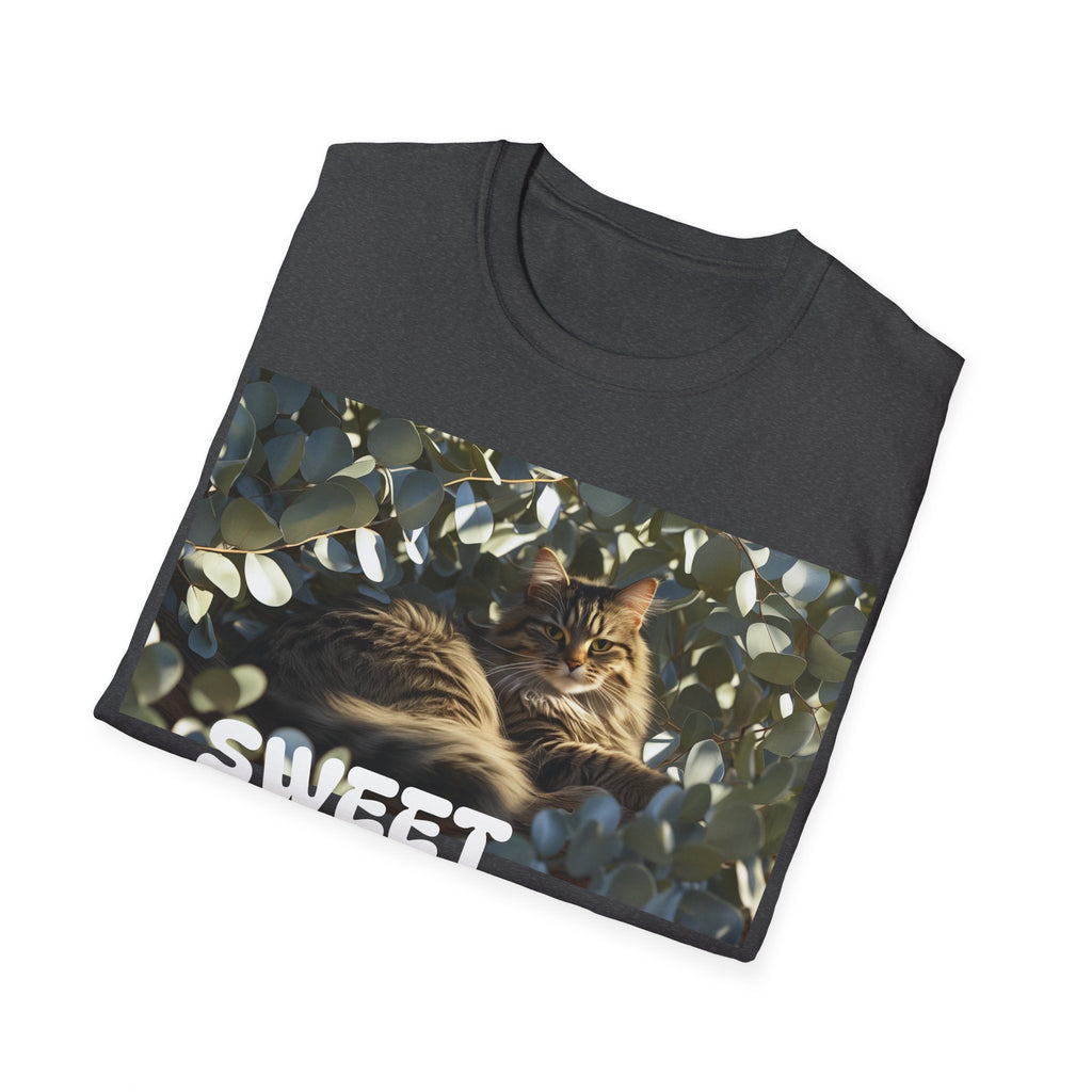 Cozy Cat Lover T-Shirt, Cat Mom, Animal Lover Apparel