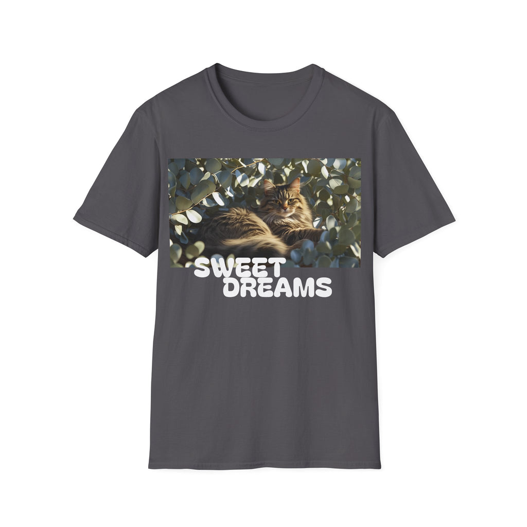 Cozy Cat Lover T-Shirt, Cat Mom, Animal Lover Apparel