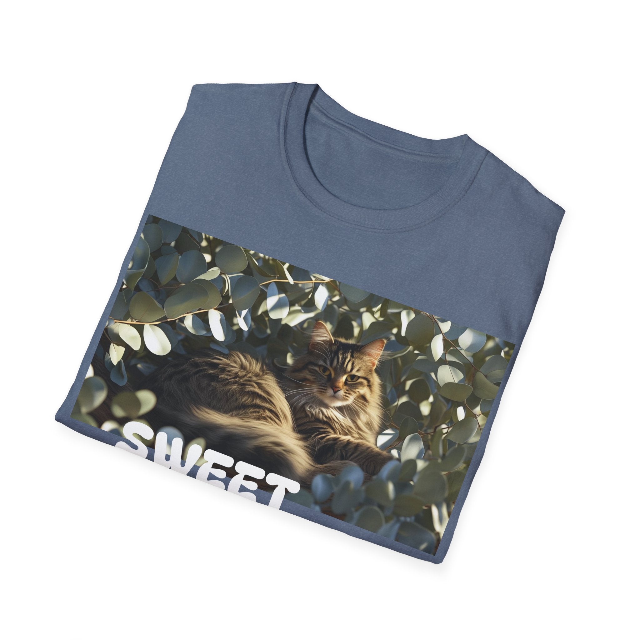 Cozy Cat Lover T-Shirt, Cat Mom, Animal Lover Apparel
