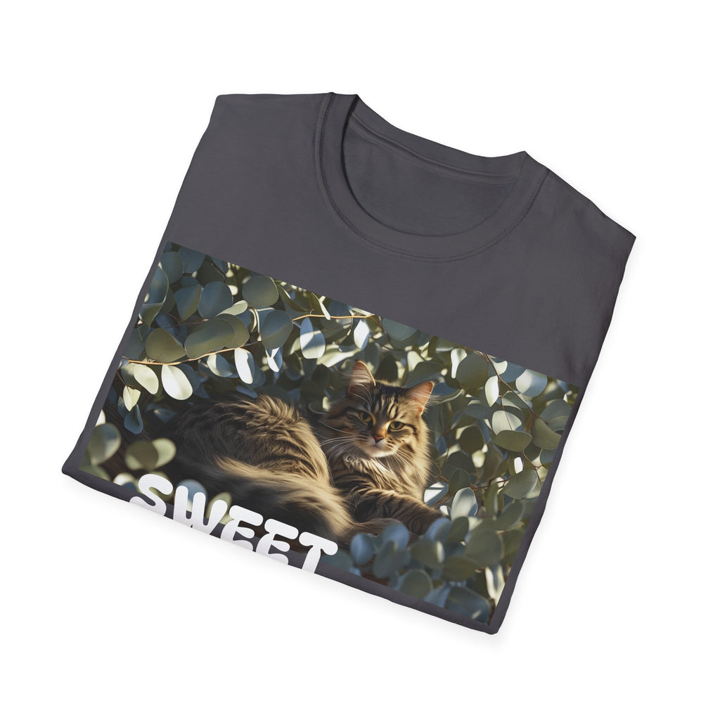 Cozy Cat Lover T-Shirt, Cat Mom, Animal Lover Apparel