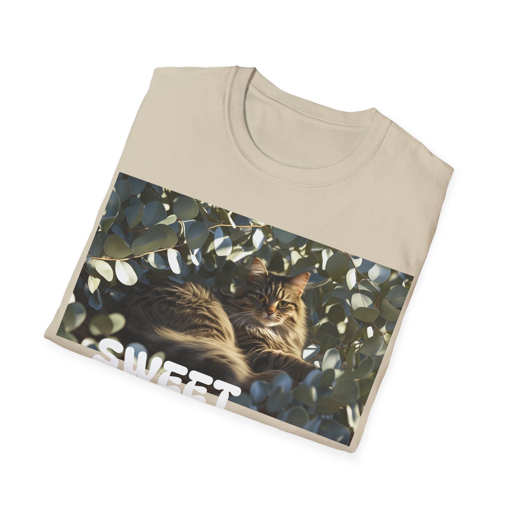 Cozy Cat Lover T-Shirt, Cat Mom, Animal Lover Apparel