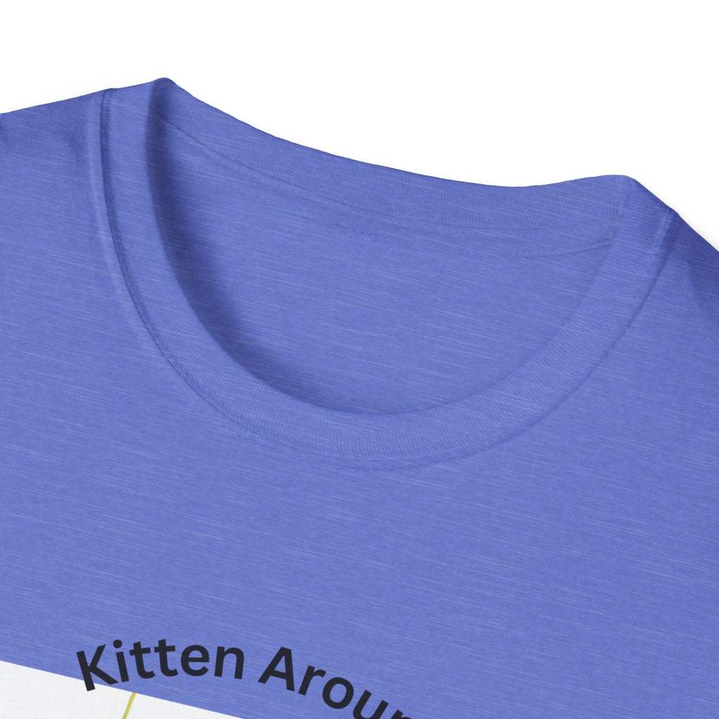 Cat Lover's Softstyle T-Shirt - 'Kitten Around"