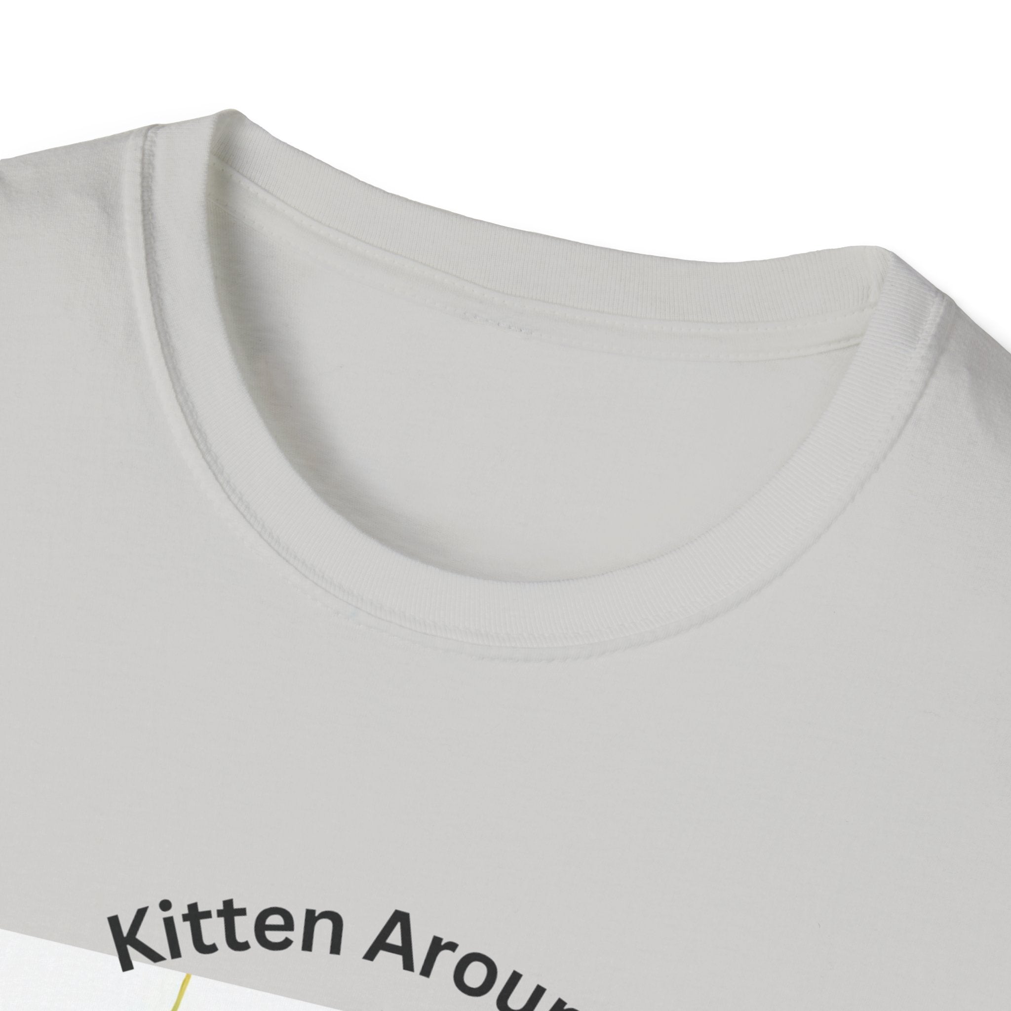 Cat Lover's Softstyle T-Shirt - 'Kitten Around"