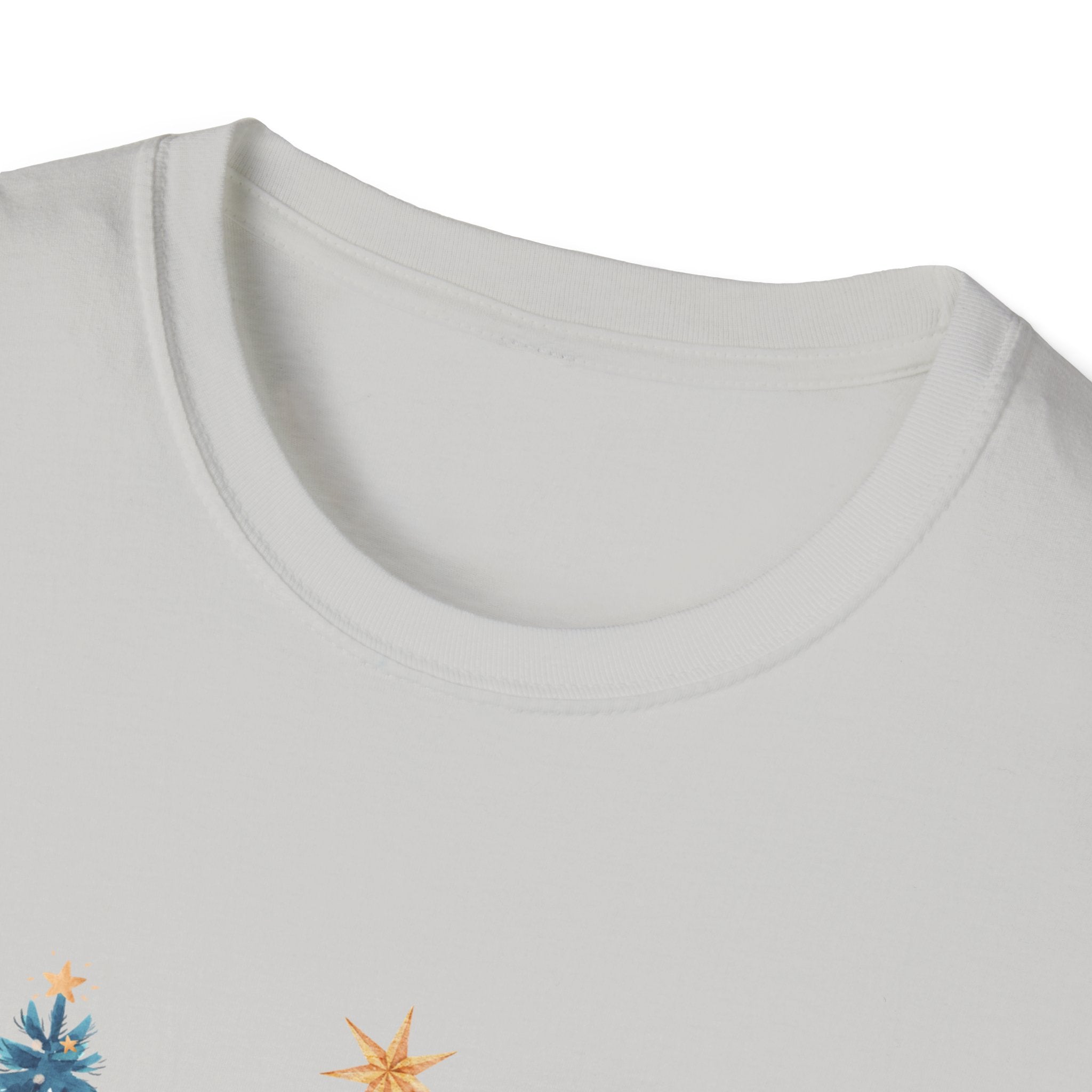 Festive Holiday T-Shirt - Christmas Trees Design